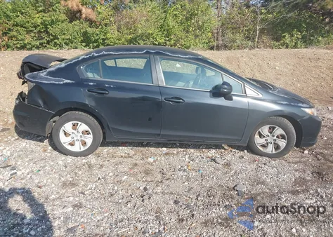 2013 Honda Civic Lx из США, поврежденный, VIN 2HGFB2F58DH517066